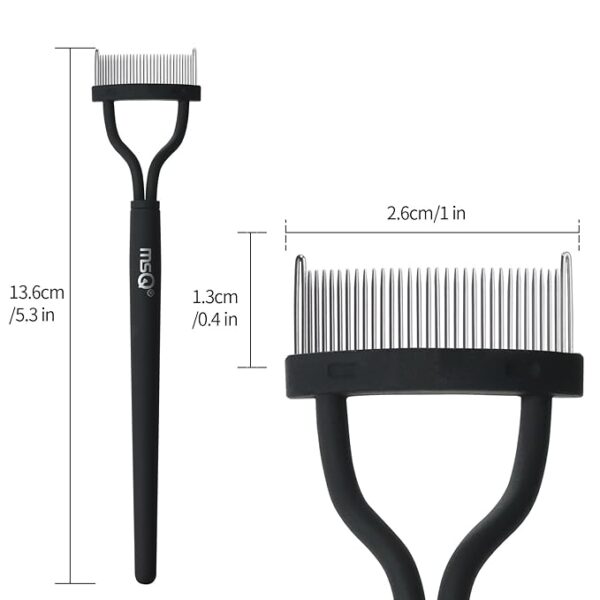 Eyelash Comb MSQ Eyelash Separator Mascara Applicator - Image 2