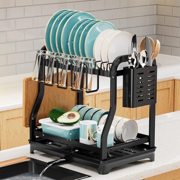 PEUAF Premium Stainless Steel Dish Drying Rack