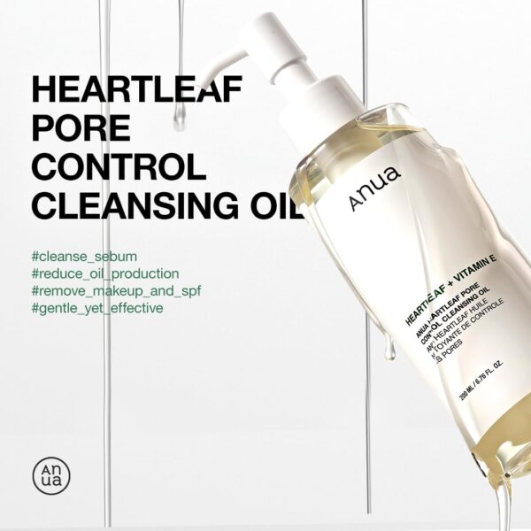 Anua Heartleaf Pore Control Cleansing Oil - Image 4