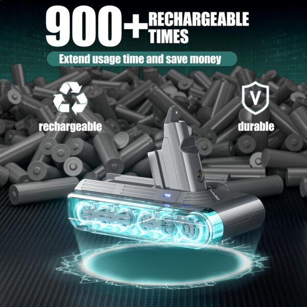 EGR Premium 6200mAh V6 Battery Replacement - Image 2