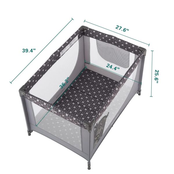 Pamo Babe Portable Crib Baby Playpen - Image 5