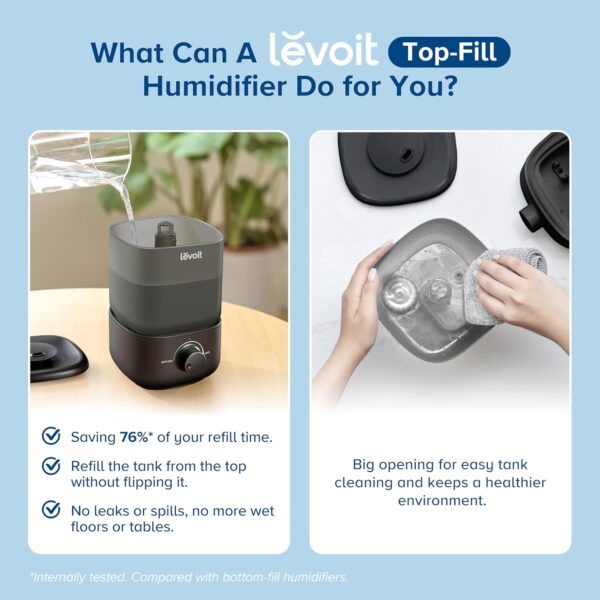 Fill Ultrasonic Cool Mist Humidifier, Super - Image 4