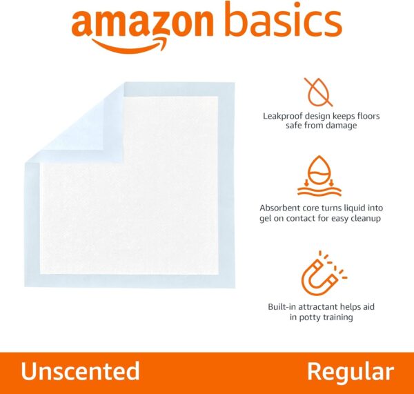 Amazon Basics Dog and Puppy Pee Pads with Leak-Proof Quick - Image 5